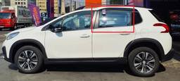 Vidro Porta Traseira Esquerda Peugeot 2008 2015/