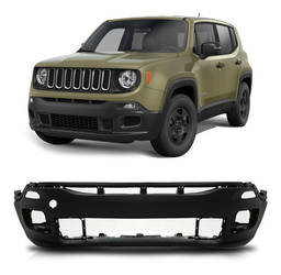 Parachoque Dianteiro Inferior Jeep Renegade 2016 a 2018 Flex