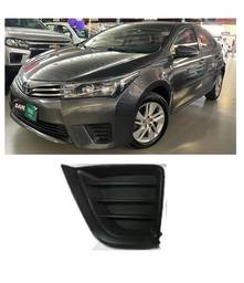 Grade Moldura Parachoque S/Milha Esquerdo Corolla 2015/2017