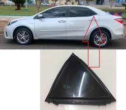 VIDRO PORTA TRASEIRA ESQUERDA (FIXO) COROLLA 2022