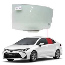 VIDRO PORTA TRASEIRA ESQUERDA COROLLA 2020/