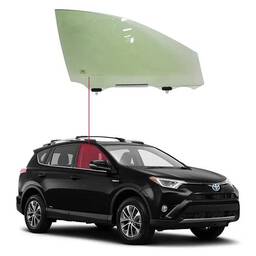 Vidro Porta Dianteira Direita Toyota RAV4 2013 2014 a 2018