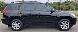 Vidro Porta Traseira Direita (Fixo) Toyota RAV4 2007 a 2012