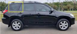 Vidro Lateral Traseiro Direito RAV4 2007 2008 a 2011 2012
