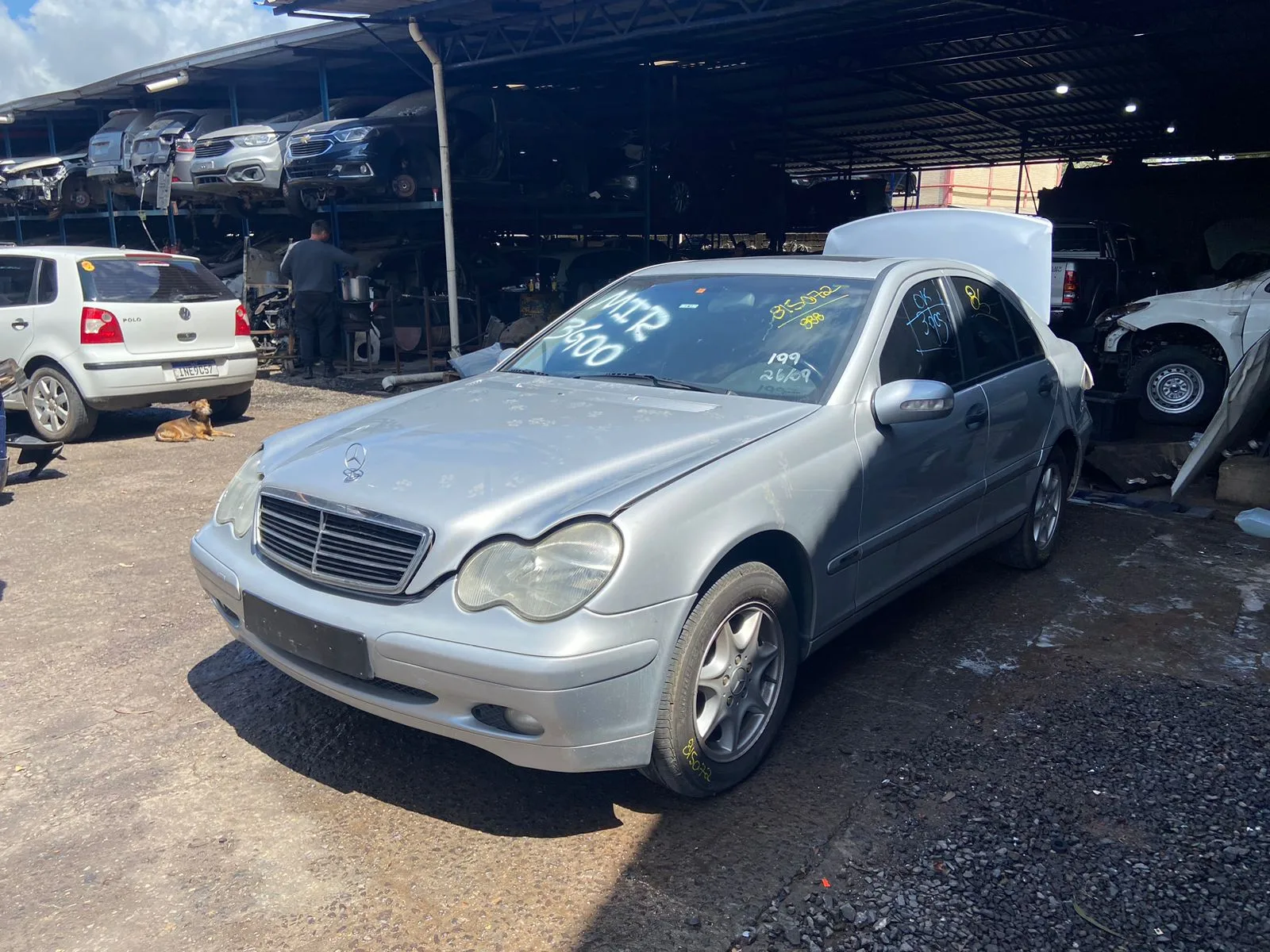 MERCEDES-BENZ C180K 02.03