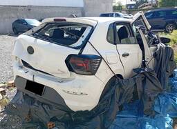 SUCATAVolkswagen Polo Track 2024 1.0 Mpi 4P  PARA RETIRADA DE PEÇAS