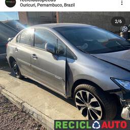 Honda Civic 2015 2.0 Lxr Flex Aut. 4p