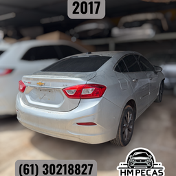 SUCATAChevrolet Cruze Sedan 2018 1.4 Lt Turbo Aut. 4p  PARA RETIRADA DE PEÇAS