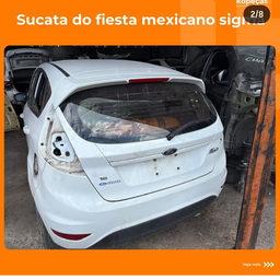 SUCATAFord Fiesta 2016 1.6 16v Se Flex Powershift 5p  PARA RETIRADA DE PEÇAS