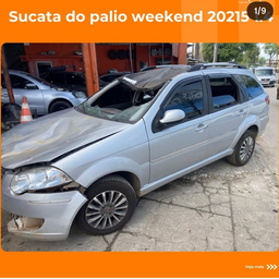 SUCATA Fiat Weekend 2015 1.4 Attractive Flex 5p PARA RETIRADA DE PEÇAS