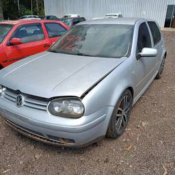Volkswagen Golf 2004 1.6 Generation 5p - Branco/Preto/Vermelho/Cinza