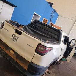 SUCATA Fiat Strada 2021 1.3 Freedom Cab. Dupla Flex 4p marchas PARA RETIRADA DE PEÇAS